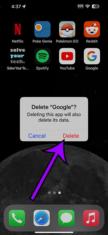how to delete apps on iPhone 14